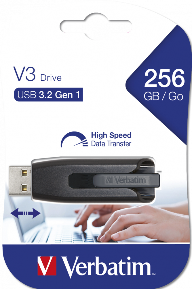Jednotka USB V3 USB 3.2 Gen 1 - 256 GB