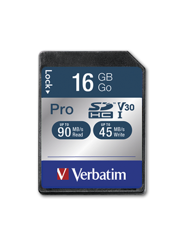 Pro U3 16GB SDHC Card