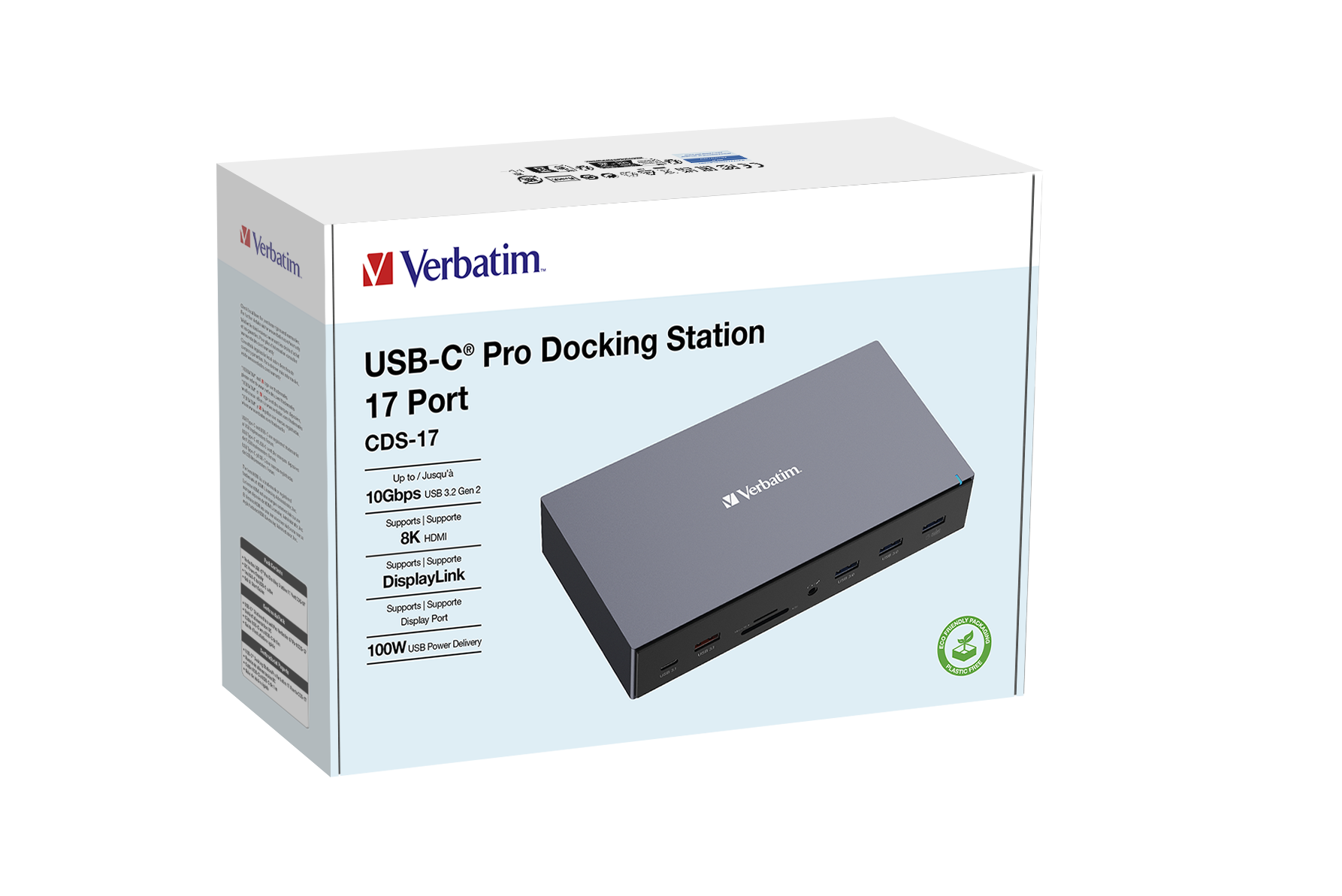 Dokovací stanice USB-C Pro CDS-17 se 17 porty