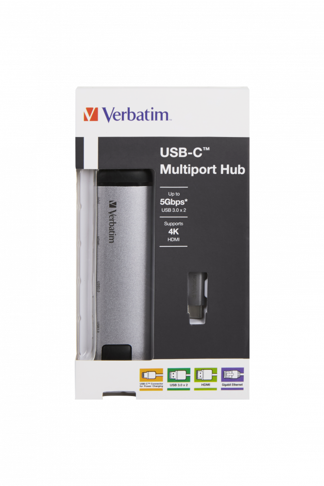 Víceportový rozbočovač USB-C™ USB 3.0 | HDMI | gigabitový ethernet