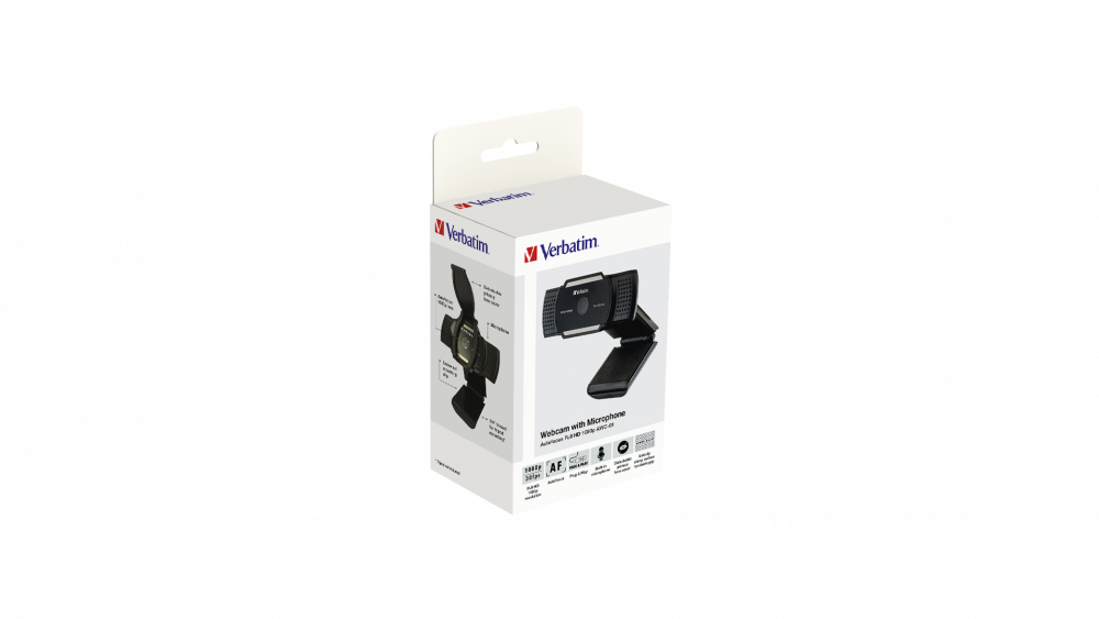 Webkamera s mikrofonem Full HD 1080p AWC-01 s automatickým ostřením