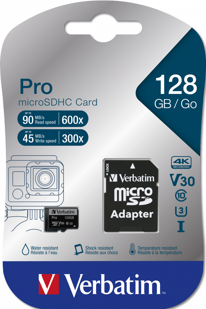 Pro U3 128GB SDXC Card